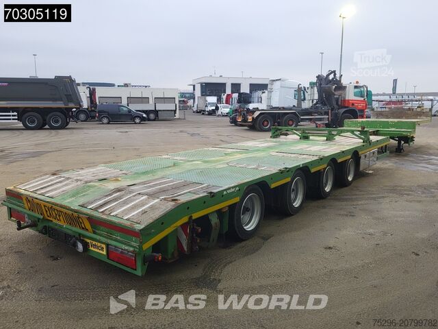 Žemas krautuvas Meusburger MTS-4 Extendable 400cm 2xSteering Axle