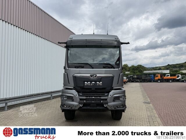 Châssis de camion MAN TGS 41.520 8x8 BB CH, Hohe Bauart, 6-Sitzer,