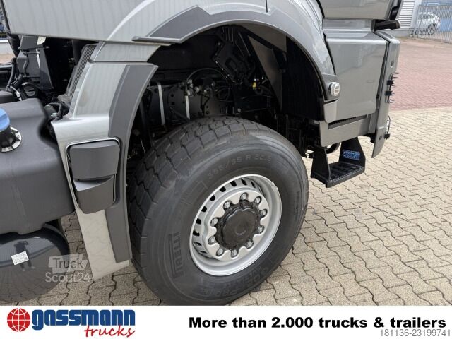 Châssis de camion MAN TGS 41.520 8x8 BB CH, Hohe Bauart, 6-Sitzer,