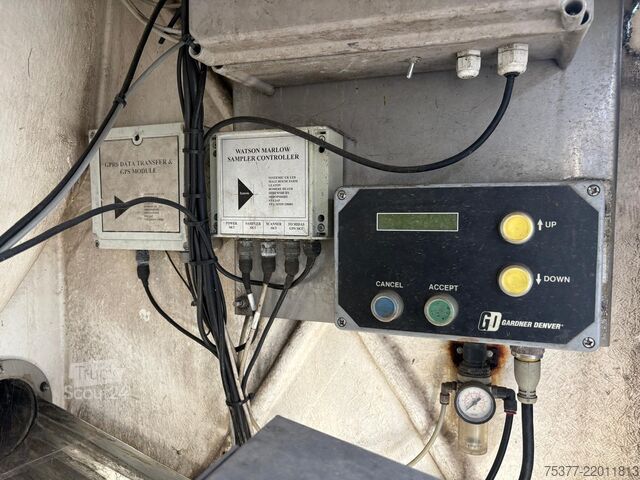 Réservoir Burg Sayers 28500 ltr, milk, pump unit, Pumpe, stain...