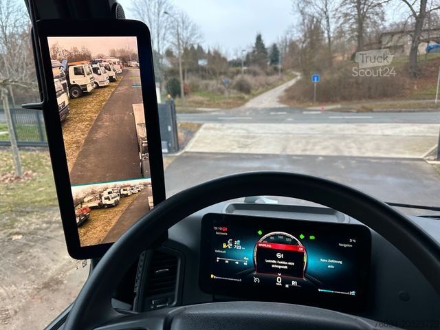 Camion scarrabile MERCEDES-BENZ Arocs 3243 8x4 Abrollkipper Schub/Knickhaken AHK