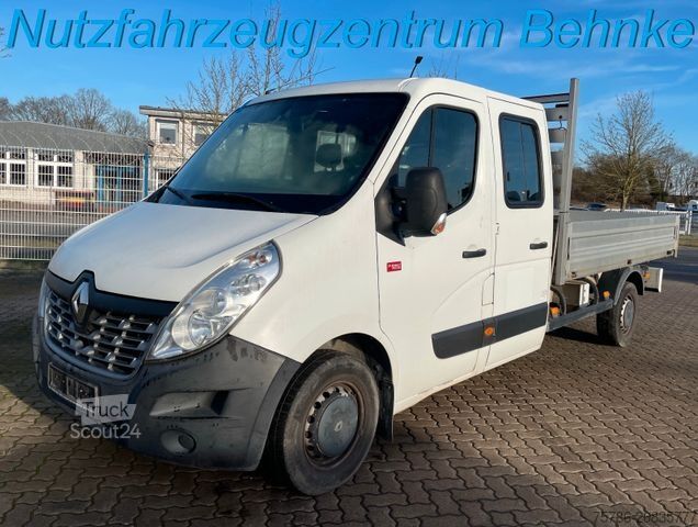 Pick-up van RENAULT Master L3H1 DoKa Pritsche/ 7 Sitze/ AC/ AHK 2.5t