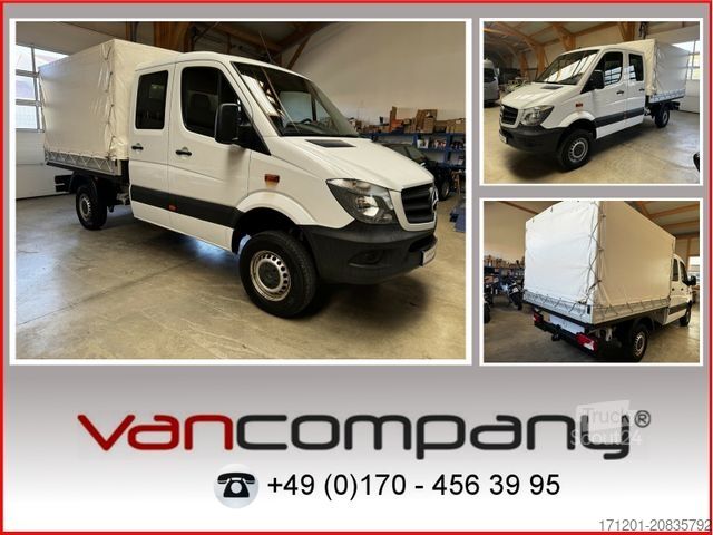 Фургон с брезентова завеса MERCEDES-BENZ Sprinter 316 CDI Doka 4x4 Allrad Plane