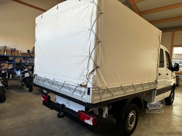 Фургон с брезентова завеса MERCEDES-BENZ Sprinter 316 CDI Doka 4x4 Allrad Plane