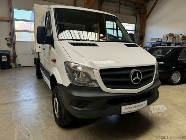 Фургон с брезентова завеса MERCEDES-BENZ Sprinter 316 CDI Doka 4x4 Allrad Plane