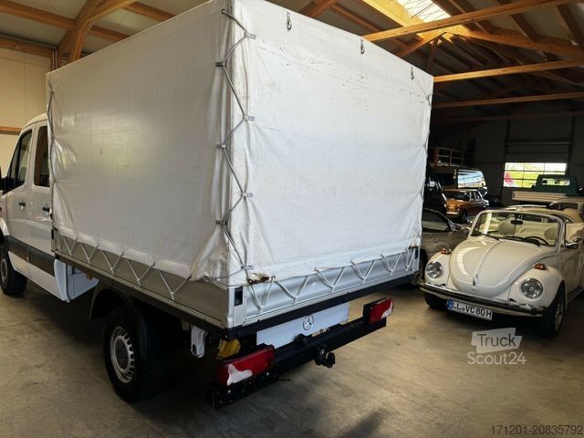 Фургон с брезентова завеса MERCEDES-BENZ Sprinter 316 CDI Doka 4x4 Allrad Plane