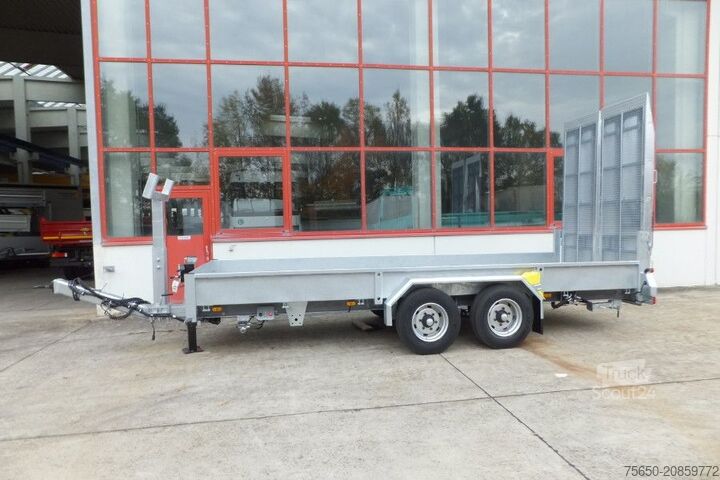 Alacsony rakodószintű pótkocsi Möslein TT 11-E6x2 Tieflader für Fräsen breiten Rampen, Neu