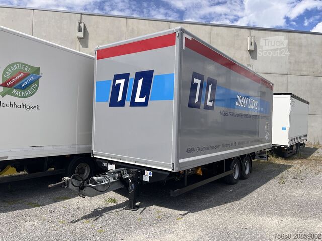 Dobozos pótkocsi Möslein TKO 105 Schwebheim  Tandem- Möbel Koffer- Anhänger
