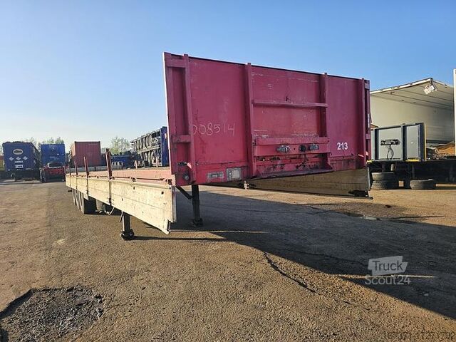 Flachbett NETAM ONCR 39-327 |FLATBED| SIDEBOARDS | BPW DRUM.