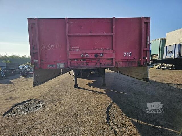 Flachbett NETAM ONCR 39-327 |FLATBED| SIDEBOARDS | BPW DRUM.