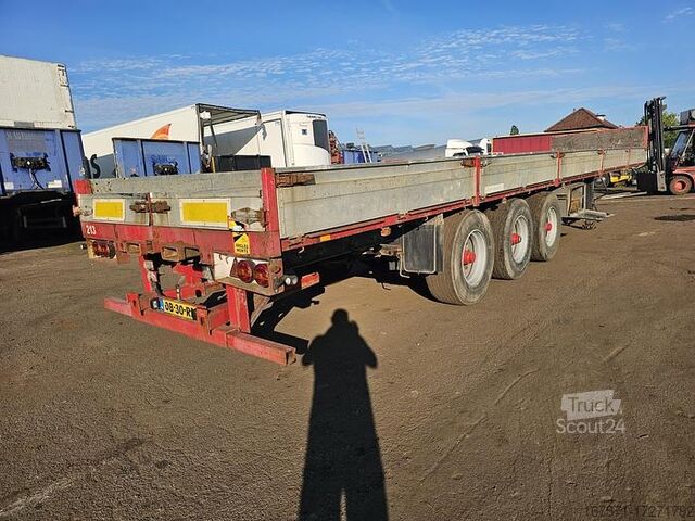 Flachbett NETAM ONCR 39-327 |FLATBED| SIDEBOARDS | BPW DRUM.