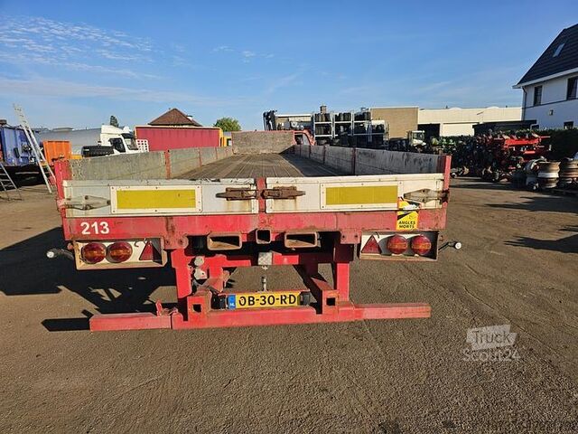 Flachbett NETAM ONCR 39-327 |FLATBED| SIDEBOARDS | BPW DRUM.