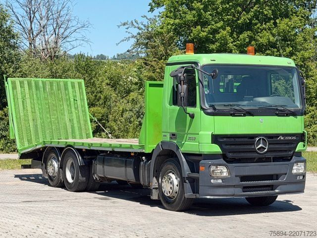 Çekici MERCEDES-BENZ ACTROS 2532 * Pritsche 7,70 m * 6x2