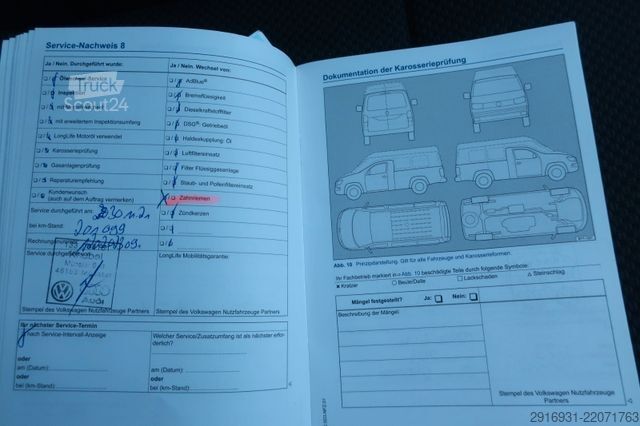 Dobozos furgon VOLKSWAGEN T6 Transporter / SHZ / Klima / Sitzhz / FN:262