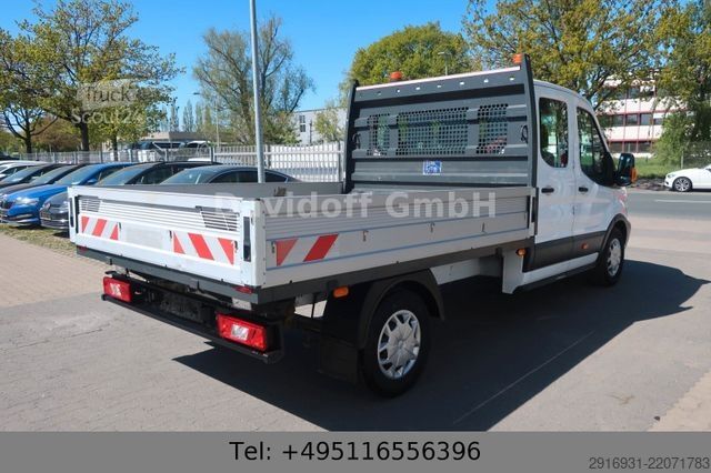Pick-up skåpbil FORD Transit Pritsche 350 L3 Doka/Klima/1 Hand/Nr. 77