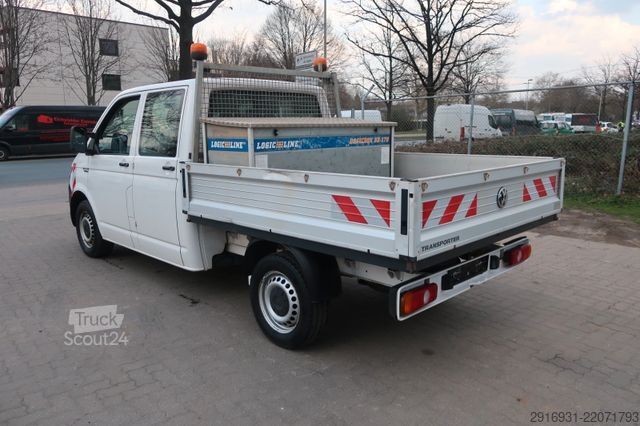 Pick-up varebil VOLKSWAGEN T6 Transporter Pritsche Doka lang Klima / Nr.177