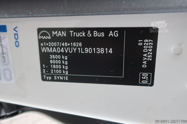 Høy tak varebil MAN Nr. 279 TGE 4X4 / ACC / Kamera / rr