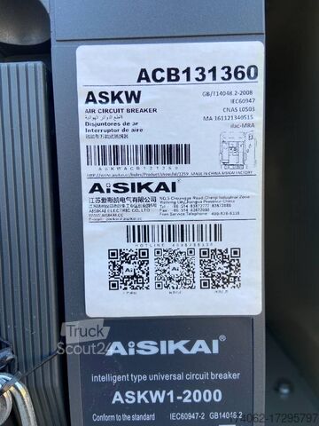 Mașină de construcții  Aisikai ASKW1-2000 - Circuit Breaker 2000A - DPX-3