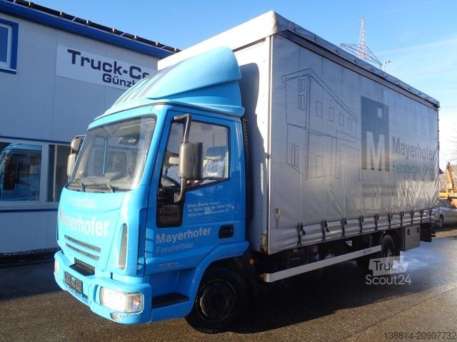 Furgon cu prelată laterală IVECO 80E17 / EU3. 1. Hand