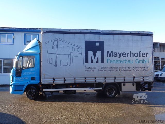 Furgon cu prelată laterală IVECO 80E17 / EU3. 1. Hand