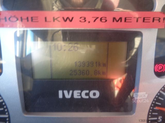 Furgon cu prelată laterală IVECO 80E17 / EU3. 1. Hand