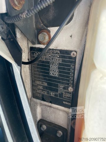 Pick-up panelvan IVECO ML75E21/P Eurocargo E6 Pritsche,1.Hand,196Tkm