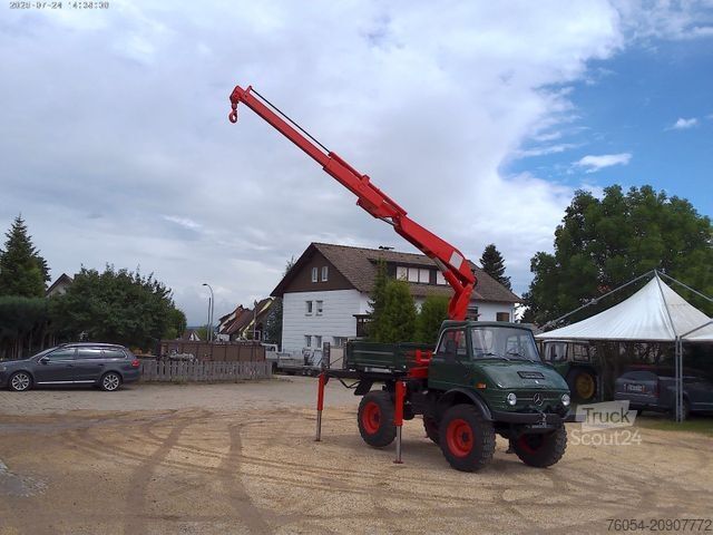 Furgon UNIMOG 406 CABRIO / KRAN