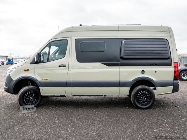 Kastenwagen Wohnmobil / Campervan MERCEDES-BENZ Rhön Camp Spirit 4x4 - Offroad-Camper für 2