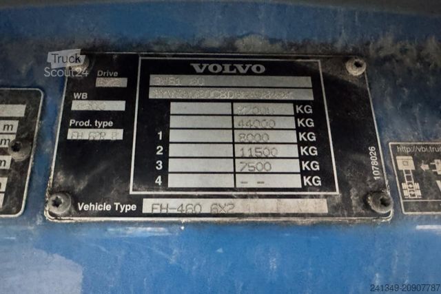 Camion porte-caisses amovibles VOLVO FH-460 6x2