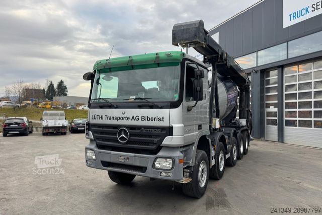 Camion malaxeur à béton MERCEDES-BENZ Actros 4450 V8 10x4 10m3