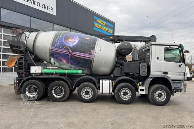 Camion malaxeur à béton MERCEDES-BENZ Actros 4450 V8 10x4 10m3