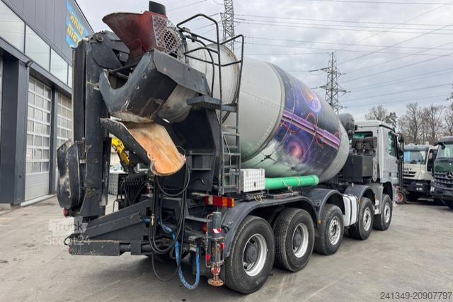 Camion malaxeur à béton MERCEDES-BENZ Actros 4450 V8 10x4 10m3