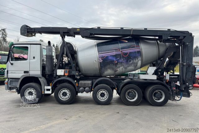 Camion malaxeur à béton MERCEDES-BENZ Actros 4450 V8 10x4 10m3