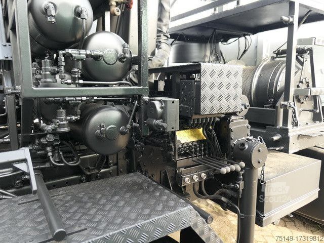 Bjærgningsvogn MAN 34.440 8x8, Allrad, Kran, 2x Seilwinde, 2x AHK