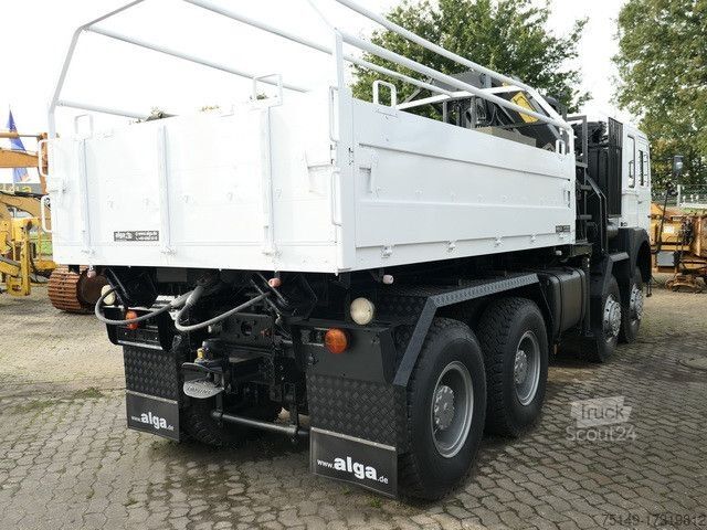 Bjærgningsvogn MAN 34.440 8x8, Allrad, Kran, 2x Seilwinde, 2x AHK