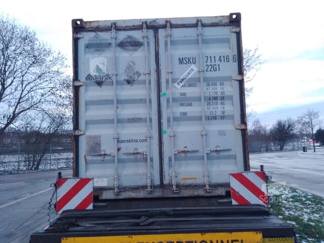 Jūras konteiners 20 Fuß Container Seecontainer 6m LAGER KONTENER KONTAINER Lagercontainer