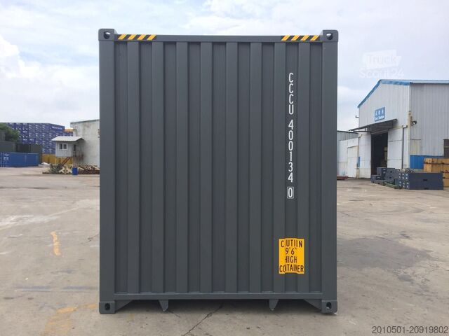 Jūras konteiners 40 Fuß High Cube Container NEU RAL7016 SEECONTAINER SEABOX KONTENER Kontainer