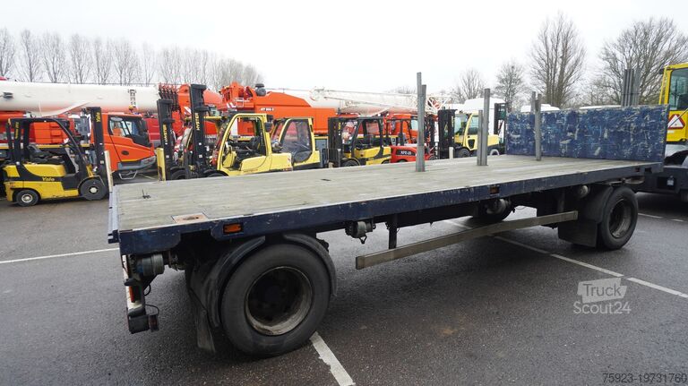Remorca platformei HOFFMAN 2 AXLE FLATBED WITH TWIST LOCKS 20FT