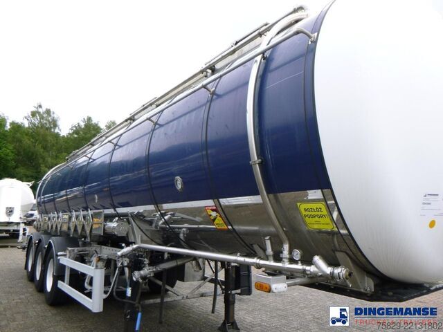 Tank L.A.G. Chemical tank inox L4BH 32.5 m3 / 3 comp