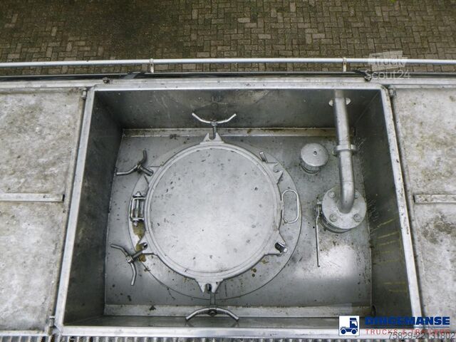 резервуар L.A.G. Chemical tank inox L4BH 32.5 m3 / 3 comp