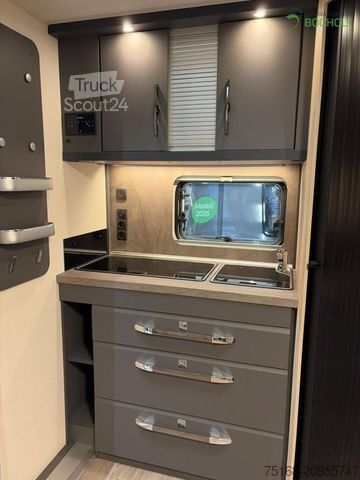 Husvagn HOBBY De Luxe 460 SL Modell 2026 / 1500 kg