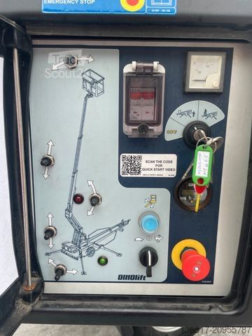 Çalışma platformu Dinolift 180XTBII Gelenkteleskop AH18m nur 91 BS