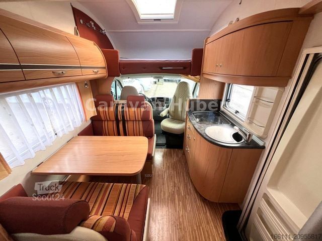 Autorulotă cu alcovă BÜRSTNER Levanto A 640 - Festbett - Garage - Tempomat -