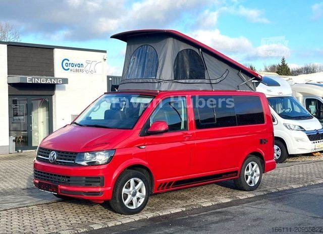 Half-integraal camper VOLKSWAGEN T6 AMV Camper - Hubdach - Markise - Küche - AHK
