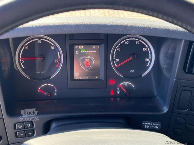 Бортовой грузовик SCANIA G 410 6x2 Pritsche Heckkran Palfinger PK 27002