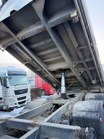 Üç taraflı damperli kamyon MAN TGA 33.463 6X4 DREISEITENKIPPER BLATT SCHALTER