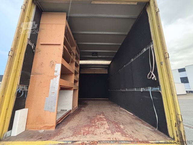 Vrachtwagen met bakwagen MERCEDES-BENZ Atego 715 Koffer mit Türen