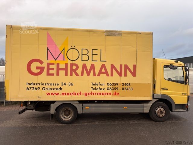 Box van MERCEDES-BENZ Atego 715 Koffer mit Türen
