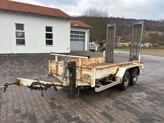 Remorque porte-engins surbaissée HUMBAUR HS 894020 TA-BS Tiefladeranhänger/Baumschinentra