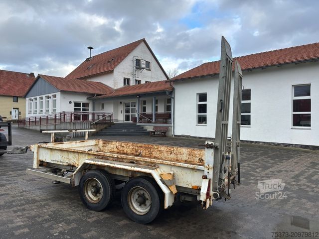 Remorque porte-engins surbaissée HUMBAUR HS 894020 TA-BS Tiefladeranhänger/Baumschinentra